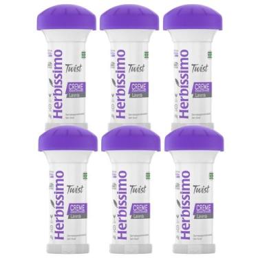Imagem de Kit 6 Desodorante Herbíssimo Twist Lavanda 45g - Dana