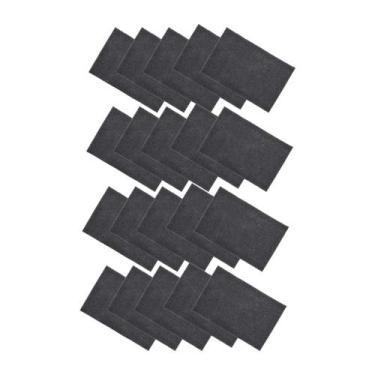 Imagem de Kit com 20 Bear-Tex Folha Fina 230X280mm Cinza Norton 635