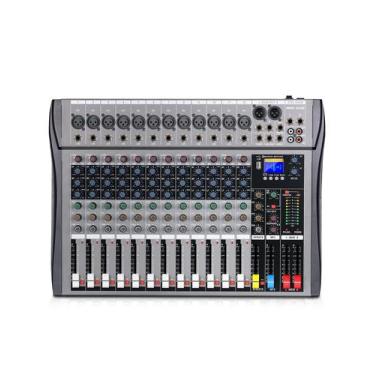Imagem de Mesa de Som Nick Wins Mixer DJ USB de 12 Canais para Gravação