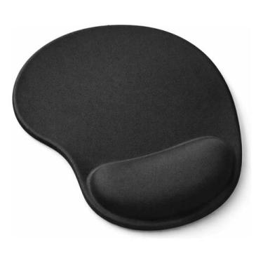 Imagem de Suporte Mouse Pad Ergonômico Super Macio Com Apoio De Punho Cor:PretoQ