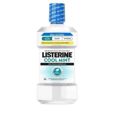 Imagem de Enxaguante Bucal Listerine Cool Mint Sem Álcool 500ml