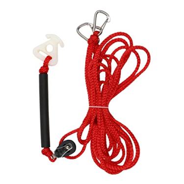 Imagem de Arnês de reboque para pesados corda para esportes aquáticos roldana conector para wakeboard de aquático