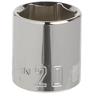 Imagem de CRAFTSMAN Soquete raso, métrico, unidade de 3/8 polegadas, 20 mm, 6 pontos (CMMT43580)
