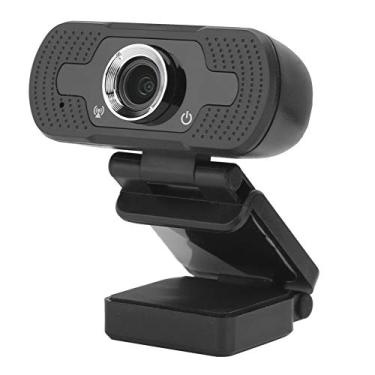 Imagem de PUSOKEI Webcam PC Drive Free com microfone, Plug and Play PC Laptop Desktop Chamada de vídeo 1080p Webcams Microfone embutido com redução de ruído para MSN/Yahoo/Skype
