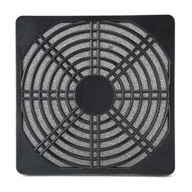 Imagem de 120 mm filtro de ventilador de computador, 10 peças chassi de computador cooler lavável à prova de poeira, cor de bloco