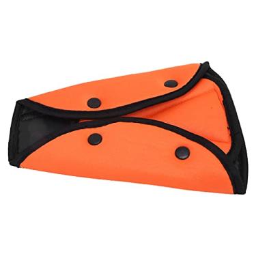 Imagem de Almofada de cinto de segurança, almofada de cinto de segurança ajustável leve de algodão forte para cinto de segurança para acessórios de carro