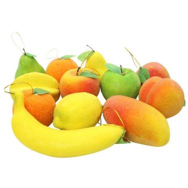 Imagem de Kit Decoração Hortaliças Frutas Artificiais Isopor