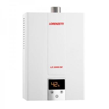 Imagem de Aquecedor de Água a Gás LZ 2000DE Digital Lorenzetti GN (Gás Natural) - Exaustão Forçada