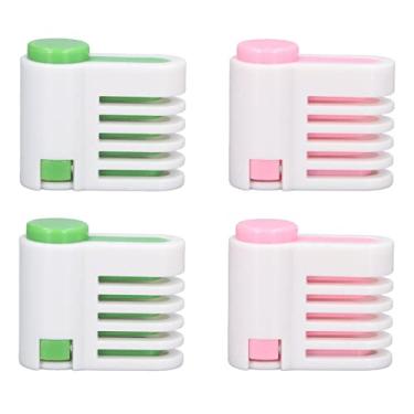 Imagem de Diy Cake Leveler Cutter, 4 Pack Torradas Slicer Layerer Divisores 5 Layers Pão Slice Layering Divisor Auxiliar Para Padaria Doméstica