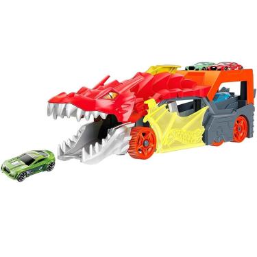 Imagem de Hot Wheels City Reboque de Dragão GTK42