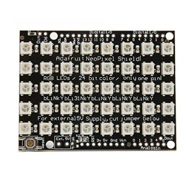 Imagem de Driver Integrado de LED WS2812B 5050 RGB 5x8 40 Bits Placa de Desenvolvimento de Luz Colorida para Hotel