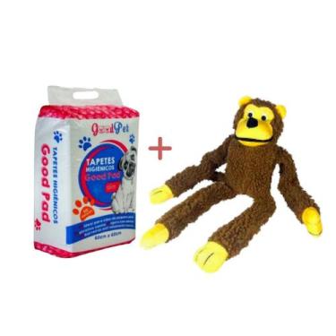 Boneco Macaco Bebê Little Caco Mamadeira Fralda E Banana OMG - Tem