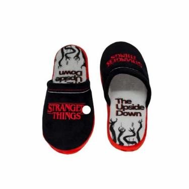 Imagem de Chinelo De Quarto Tam G Logo Stranger Things Zc 10071883 - Zona Criati