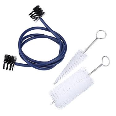 Imagem de Kit de limpeza de trompete VGEBY1, conjunto de pincéis de limpeza de trompete, acessório de manutenção de instrumentos musicais