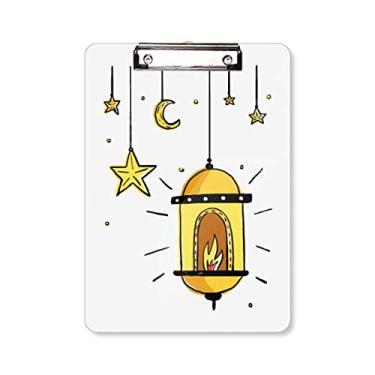 Imagem de Desenho simples geométrico formas padrão prancheta pasta bloco de escrita placa de suporte A4