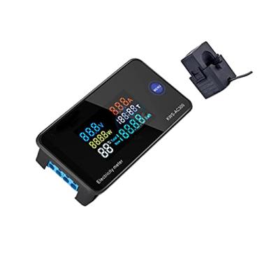 Imagem de Wattímetro Voltímetro Amperímetro Termômetro Ac 50~300v 100a