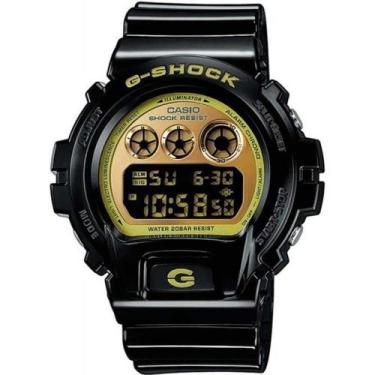 Imagem de Relógio Casio Masculino Preto/Dourado G-Shock Dw-6900Cb-1Ds