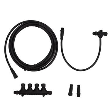 Imagem de para Cabos N2K Conectores para Cabos de Queda de Backbone NMEA 2000 Kit de Terminadores Em T Multiporta 5Pin M12 Thread IP67 à Prova D'água para Redes Lowrance