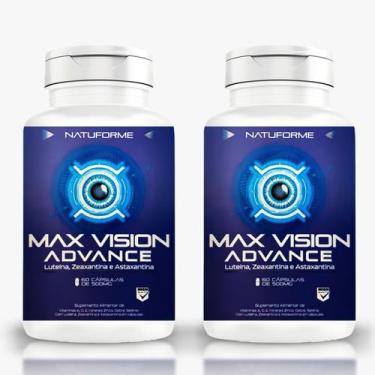 Imagem de 2X Suplemento Max Vision Advance Luteina Natuforme 60 Comp. - Daily Li