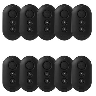 Imagem de Kit 10 Controles Remoto Intelbras Xac 4000 Smart Preto, Alarme, Portão Eletronico 433,92 Mhz