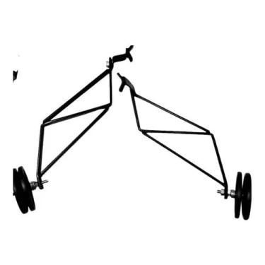 Imagem de Roda Lateral Bicicleta Adulto Aro 26 Reforçada (até 100kg)