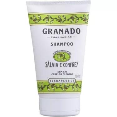 Imagem de Shampoo Granado Sálvia E Confrey 180ml - Cabelos Oleosos