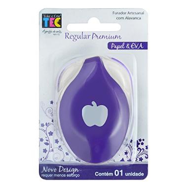 Imagem de Furador Regular Alavanca EVA Maca Toke e Crie, Roxo/Off White