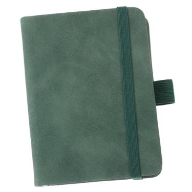 Imagem de Parliky 2 Unidades A7 cinta notebook bolso bloco de notas livro de endereços telefone 1 conjunto/2 peças (verde) caderno de bolso caderno pequeno agenda de bolso mini caderno