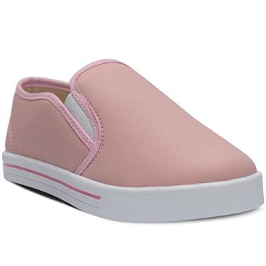 Imagem de Tênis Slip On Casual Infantil Nº 20 Ao 27 Menino Menina 11.62i (Rosa, BR, Criança de 1 a 3 anos, Numérico, 20)