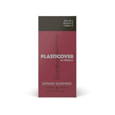 Imagem de Palheta Sax Soprano 3.0 (5 Unidades) D Addario Plasticover [F035]