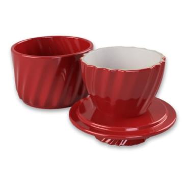 Imagem de Ceraflame Manteigueira Francesa Twist 250Gr - Vermelho