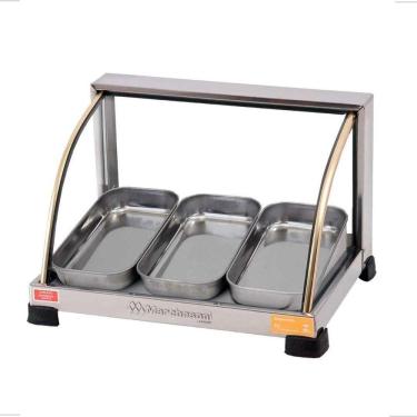 Imagem de Estufa Aquecedora De Salgados 3 Bandejas 220v