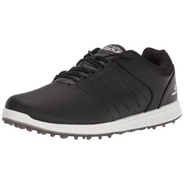 Imagem de Skechers Sapato de golfe masculino sem espinhos, Preto, 12 Wide