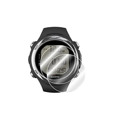 Imagem de IPG Para SUUNTO D4i - Protetor de tela de relógio de mergulho D4F (2 unidades) Película transparente ultra HD invisível antiarranhões - suave/autorreparação/sem bolhas - para D4I