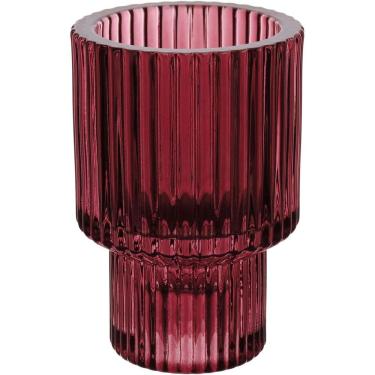 Imagem de Castiçal Vidro Vinho