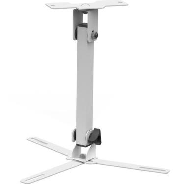 Imagem de Suporte Projetor + Extensor 20 Cm - Teto Ou Parede - Branco - Multifor