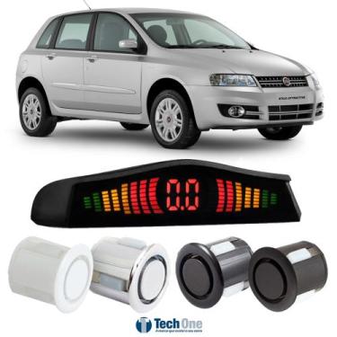 Imagem de Sensor De Estacionamento Ré Display Led Fiat Stilo - Tech One, Prata