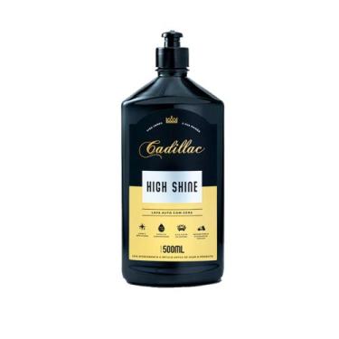 Imagem de Shampoo Com Cera High Shine Cadillac 500ml Lava Autos