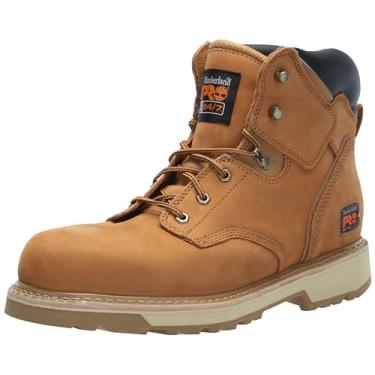 Imagem de Timberland PRO Bota de trabalho industrial masculina Pit Boss 15 cm com bico macio, Wheat-2024 Novo, 8.5 Wide