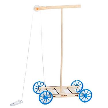 Imagem de Kit de carrinho de gravidade, kit de brinquedo físico DIY durável para experimentos físicos para crianças