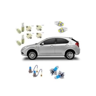 Imagem de Farol Jac Motors, J3 E J3 Turim+ Super Brancas Lampada Led - Blue Lion