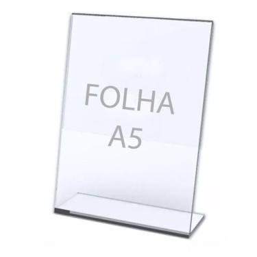 Imagem de Base Acrilico A5 Porta Retrato Folheto - Dubon