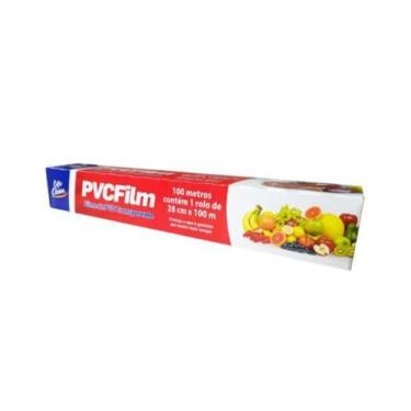 Imagem de Filme De PVC Transparente Em Rolo Life Clean 28cmx100m