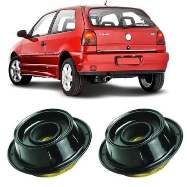 Imagem de Kit Coxim Superior Amortecedor Dianteiro Gol G2 1995 1996 1997 1998 19
