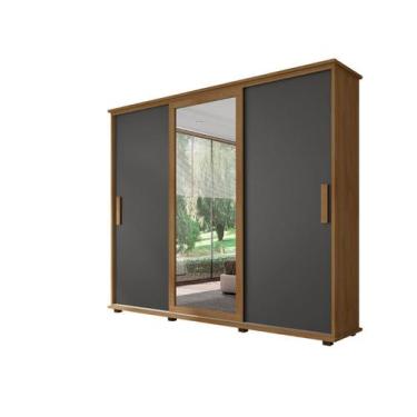 Imagem de Roupeiro/Armário/Guarda Roupas/Organizador PAN Com 3 Portas de Correr 