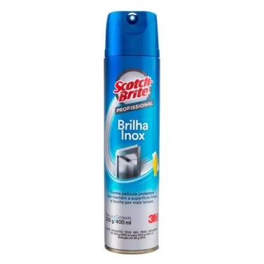 Imagem de Brilha Inox Scotch-Brite Limpeza Profissional 400ml 3M