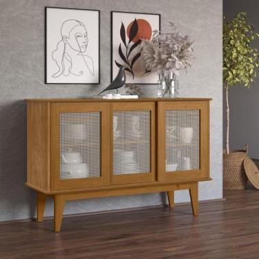 Imagem de Aparador Buffet Detroit 3 Portas Nature - Tebarrot