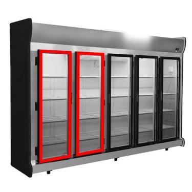 Imagem de 2 Gaxetas Expositor Vertical Auto Serviço Para Fricon 47x145 - PROLAR 