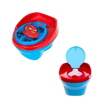 Imagem de Troninho Infantil Pinico Princesas e Carros 2x1 - Styll Baby