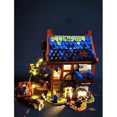 Imagem de Shining Blocks LED Lighting Kit for Lego 21325 Ideas Medieval Blacksmith